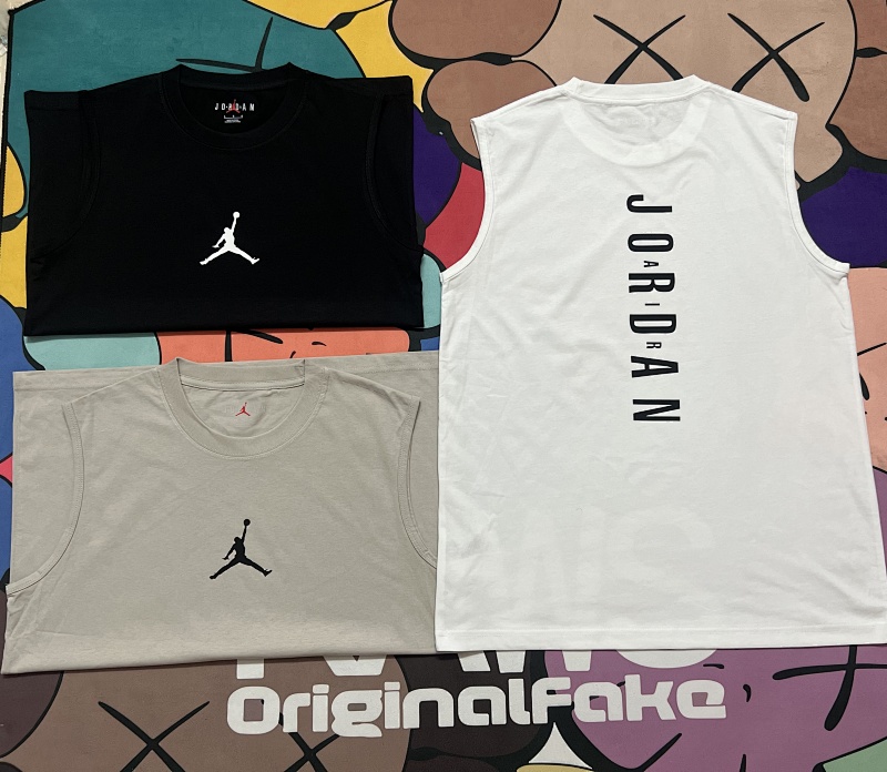 飞人纯棉背心 In stock detail view 2