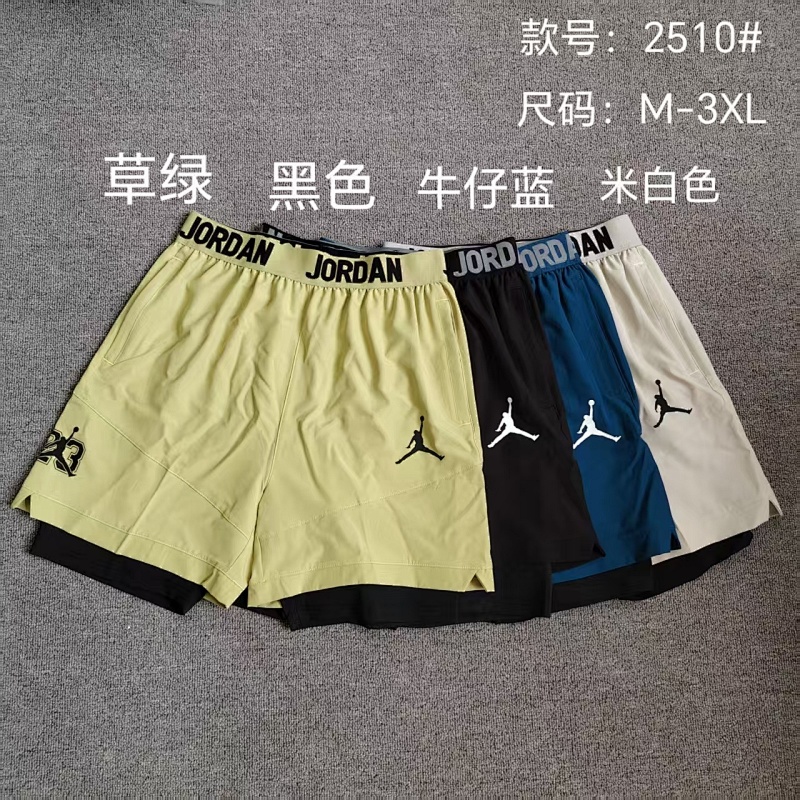 飞人双层短裤