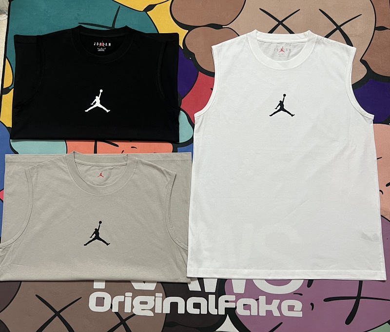 飞人纯棉背心 In stock detail view 4