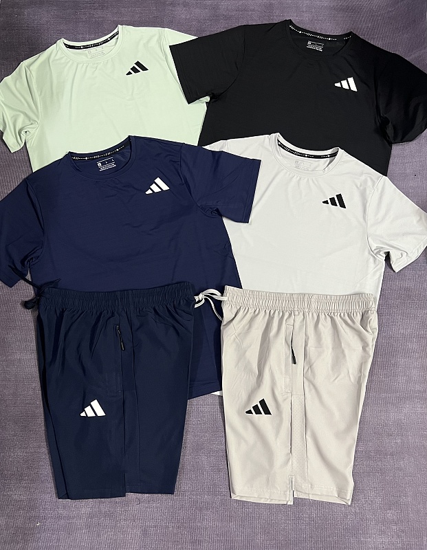 Adidas锦纶冰丝套装