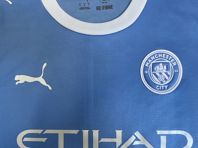 Manchester City Home Soccer Jersey 2026/27 detail view 3