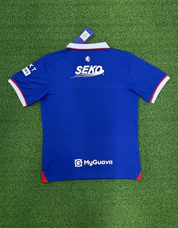 Rangers Home Soccer Jersey 2025/26 detail view 2