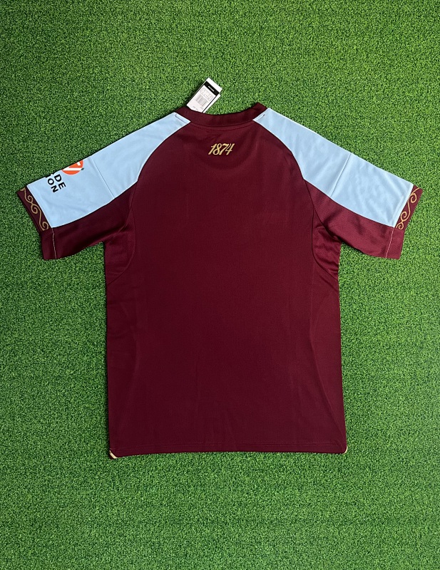Aston Villa Home Soccer Jersey 2025/26 detail view 2