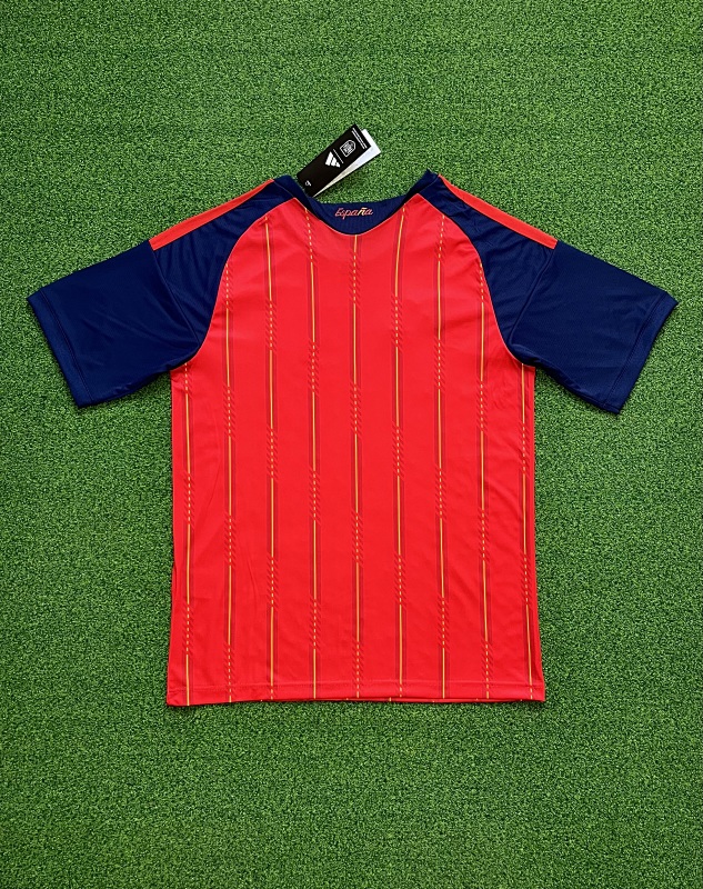 Spain Home Soccer Jersey 2026/27 detail view 2