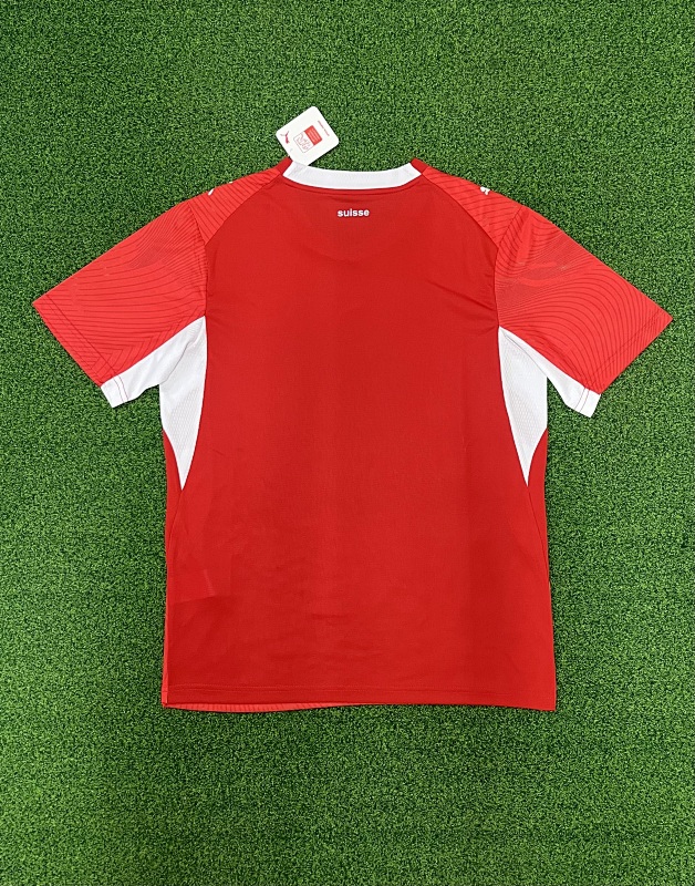 Switzerland Home Soccer Jersey 2026/27 detail view 2