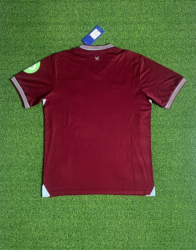 West Ham United Home Soccer Jersey 2025/26 detail view 2
