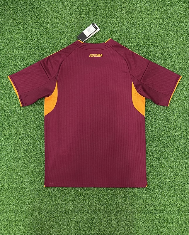 AS Roma Home Soccer Jersey 2025/26 detail view 2