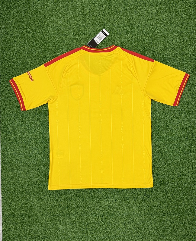 RC Lens Home Soccer Jersey 2026/27 detail view 2