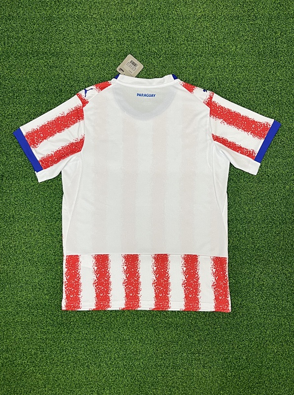 Paraguay Home Soccer Jersey 2026/27 detail view 2